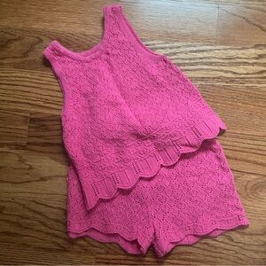 Zara set - bubble gum pink - top size 3/4 & bottom size 2/3